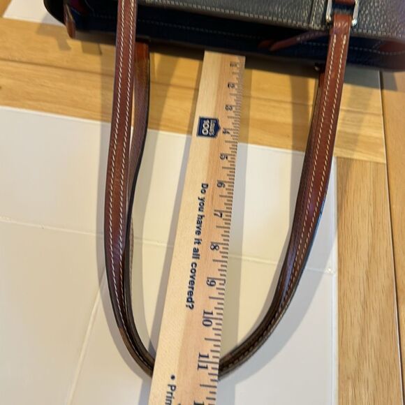 Vintage Dooney and Bourke Pebbled Lexington Leather Tote Bag - Picture 11 of 16